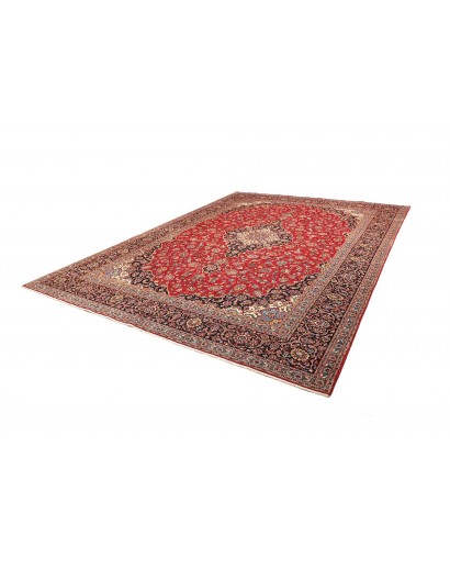 Tappeto Ardakan Persia rosso blu 295x398