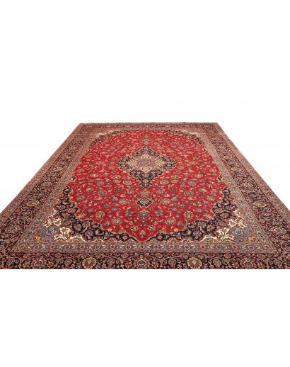 Tappeto Ardakan Persia rosso blu 295x398