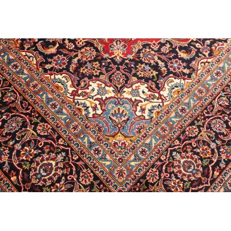 Tappeto Ardakan Persia rosso blu 295x398