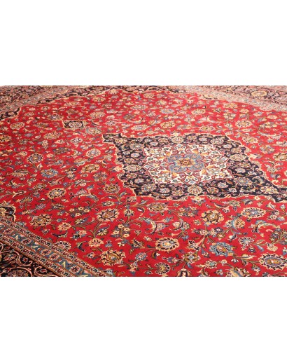Tappeto Ardakan Persia rosso blu 295x398