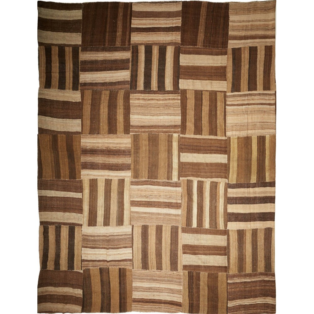 Tappeto Kilim Vintage Persia marrone 430x517 Tappeto Kilim Vintage Persia marrone 430x517