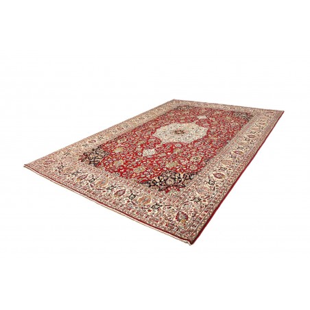 Tappeto Ardakan Persia beige blu 246x357
