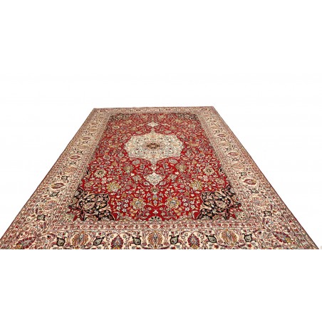 Tappeto Ardakan Persia beige blu 246x357
