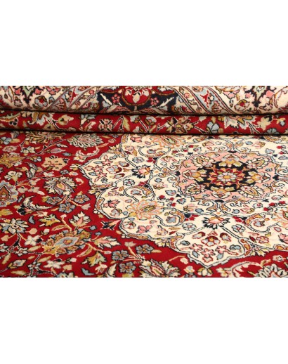 Tappeto Ardakan Persia beige blu 246x357