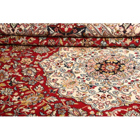 Tappeto Ardakan Persia beige blu 246x357