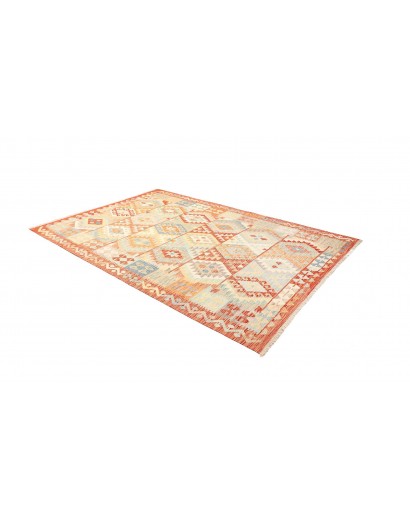 Tappeto Kilim Afghanistan giallo 197x290