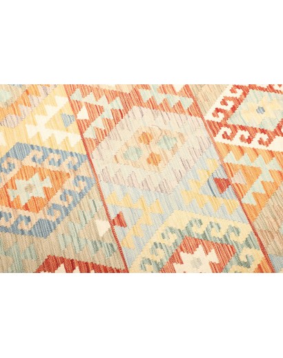 Tappeto Kilim Afghanistan giallo 197x290