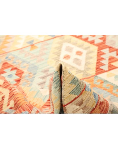 Tappeto Kilim Afghanistan giallo 197x290
