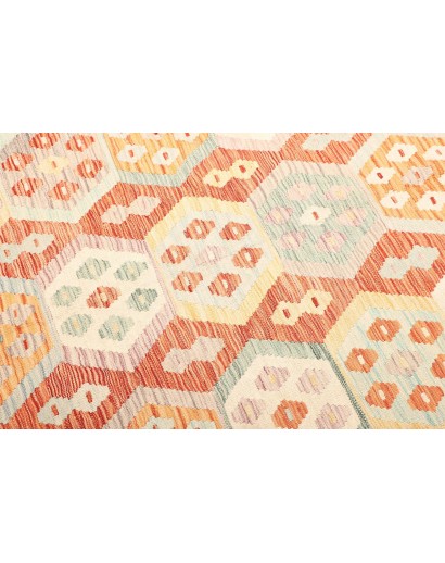 Tappeto Kilim Afghanistan giallo 201x293