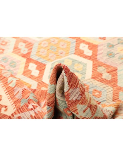 Tappeto Kilim Afghanistan giallo 201x293