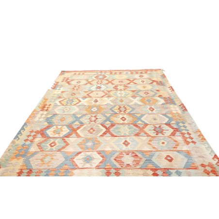 Tappeto Kilim Afghanistan bianco 197x293