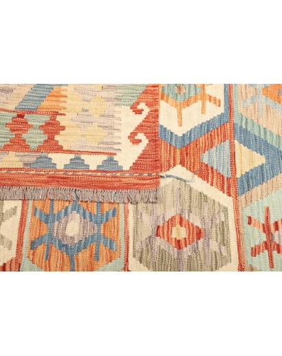 Tappeto Kilim Afghanistan bianco 197x293