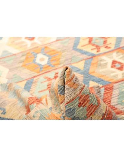 Tappeto Kilim Afghanistan bianco 197x293