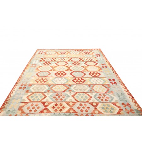 Tappeto Kilim Afghanistan bianco 197x291