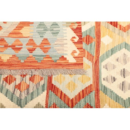 Tappeto Kilim Afghanistan bianco 197x291
