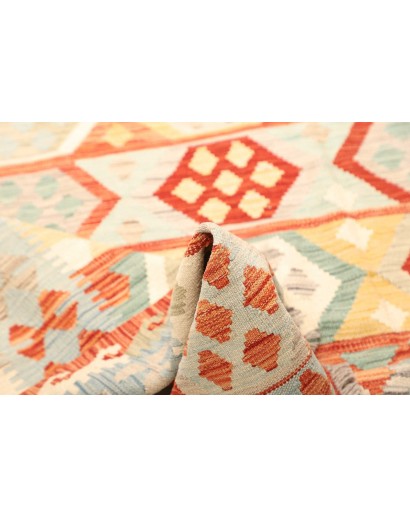 Tappeto Kilim Afghanistan bianco 197x291