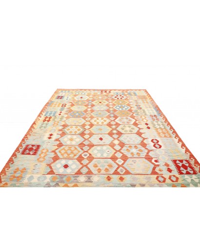 Tappeto Kilim Afghanistan bianco 205x298