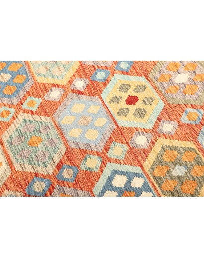 Tappeto Kilim Afghanistan bianco 205x298