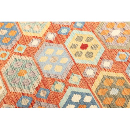 Tappeto Kilim Afghanistan bianco 205x298