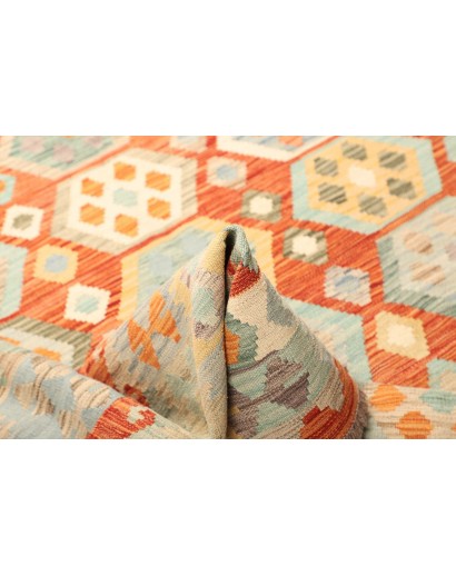 Tappeto Kilim Afghanistan bianco 205x298