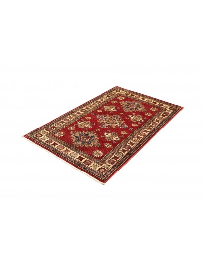Tappeto Kazak Fine Pakistan marrone giallo 98x143