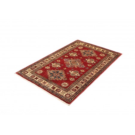 Tappeto Kazak Fine Pakistan marrone giallo 98x143