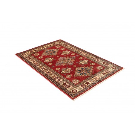 Tappeto Kazak Fine Pakistan marrone giallo 98x143