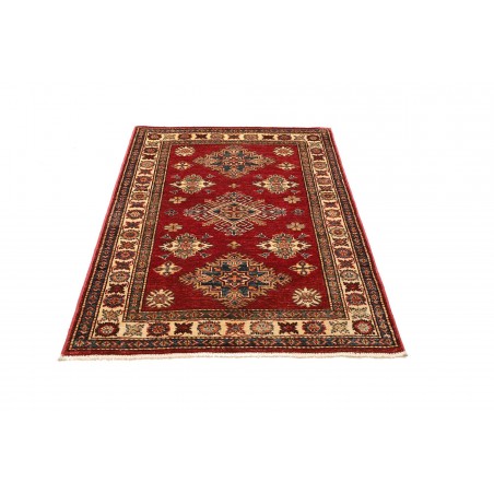 Tappeto Kazak Fine Pakistan marrone giallo 98x143