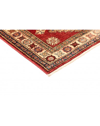 Tappeto Kazak Fine Pakistan marrone giallo 98x143