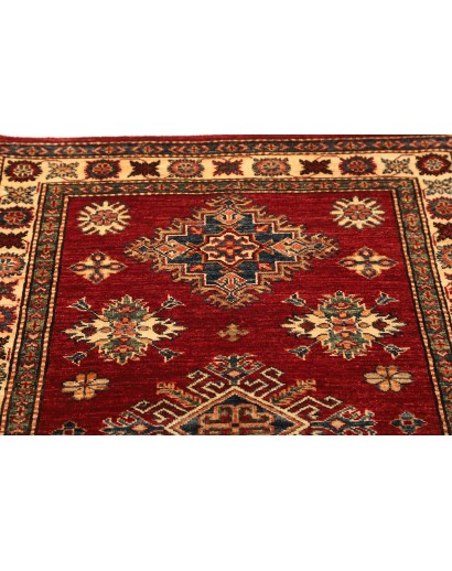Tappeto Kazak Fine Pakistan marrone giallo 98x143