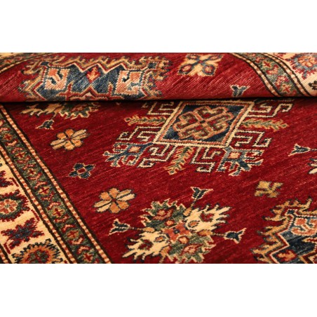 Tappeto Kazak Fine Pakistan marrone giallo 98x143