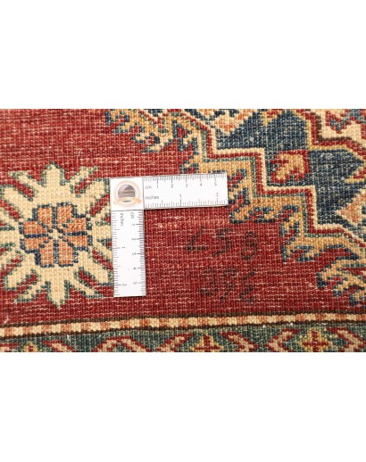 Tappeto Kazak Fine Pakistan marrone giallo 98x143