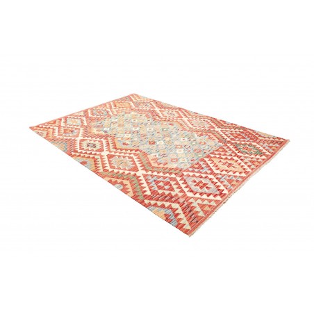 Tappeto Kilim Afghanistan giallo arancione 174x241