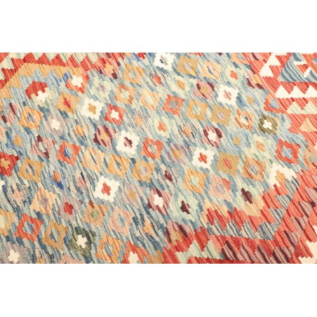 Tappeto Kilim Afghanistan giallo arancione 174x241