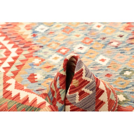 Tappeto Kilim Afghanistan giallo arancione 174x241