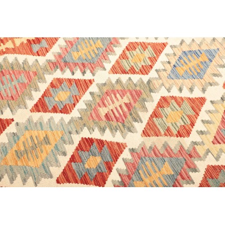 Tappeto Kilim Afghanistan giallo rosso 177x241