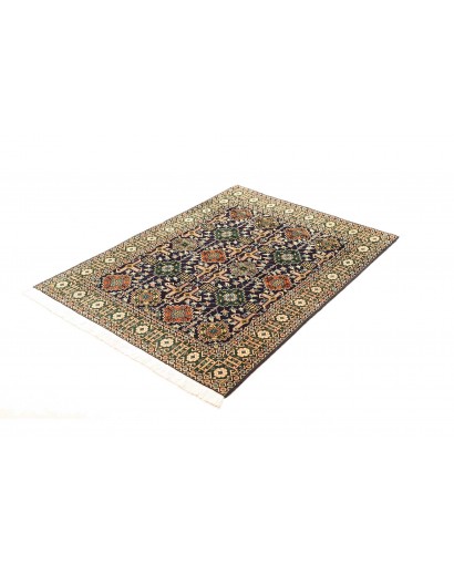 Tappeto Tabriz Persia grigio giallo 100x138