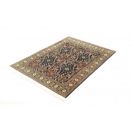 Tappeto Tabriz Persia grigio giallo 100x138