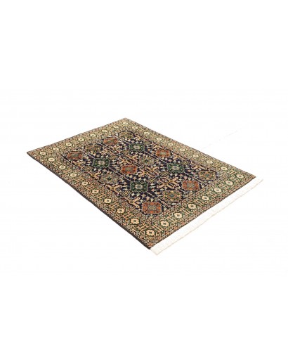 Tappeto Tabriz Persia grigio giallo 100x138