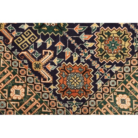 Tappeto Tabriz Persia grigio giallo 100x138
