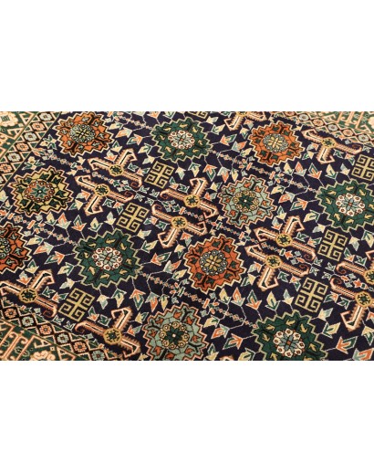 Tappeto Tabriz Persia grigio giallo 100x138