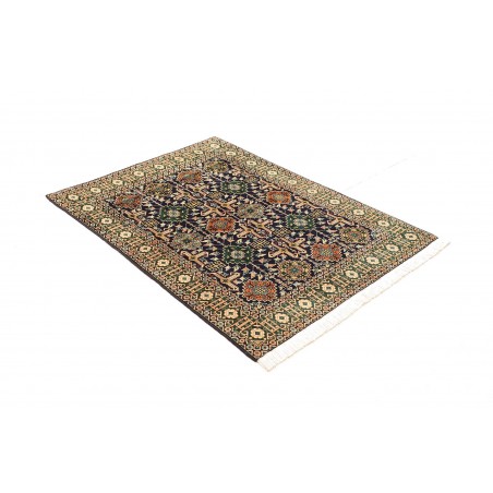 Tappeto Tabriz Persia grigio giallo 106x136