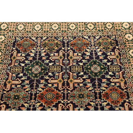Tappeto Tabriz Persia grigio giallo 106x136