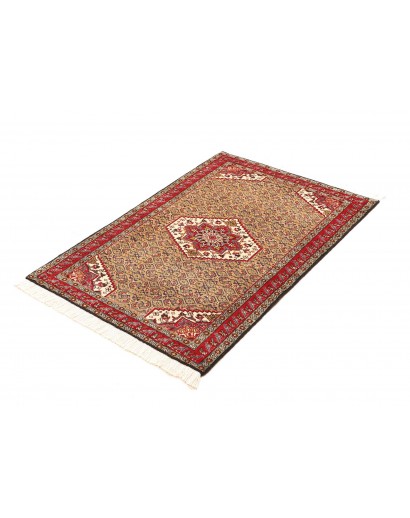 Tappeto Ardabil Persia marrone grigio 72x105