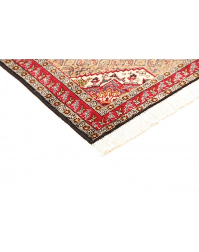 Tappeto Ardabil Persia marrone grigio 72x105