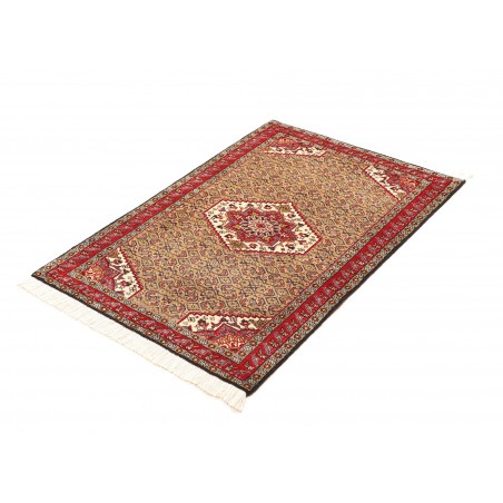 Tappeto Ardabil Persia marrone grigio 72x105