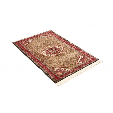 Tappeto Ardabil Persia marrone grigio 72x105