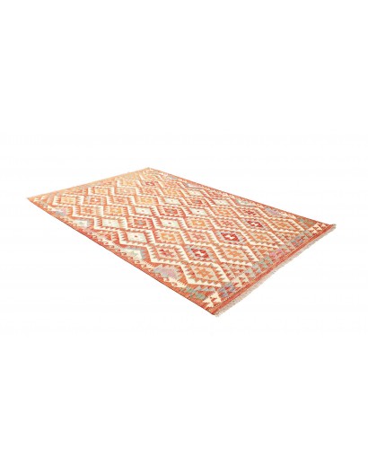 Tappeto Kilim Afghanistan bianco marrone 173x249