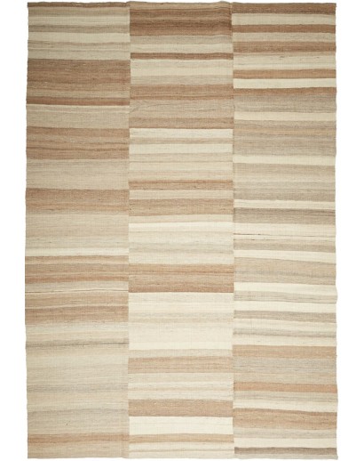 Tappeto Kilim Kavir Persia marrone 215x317
