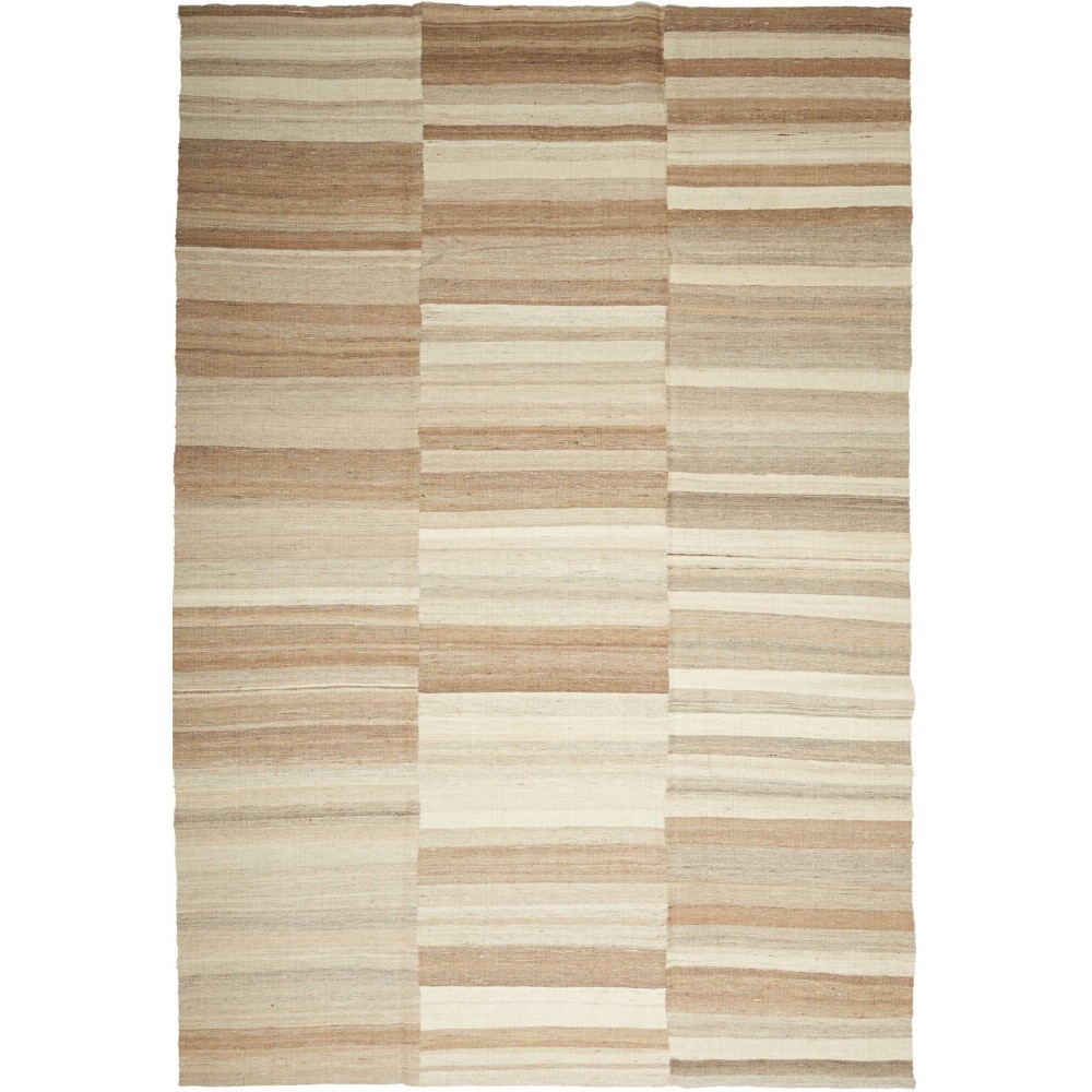 Tappeto Kilim Kavir Persia marrone 215x317 Tappeto Kilim Kavir Persia marrone 215x317